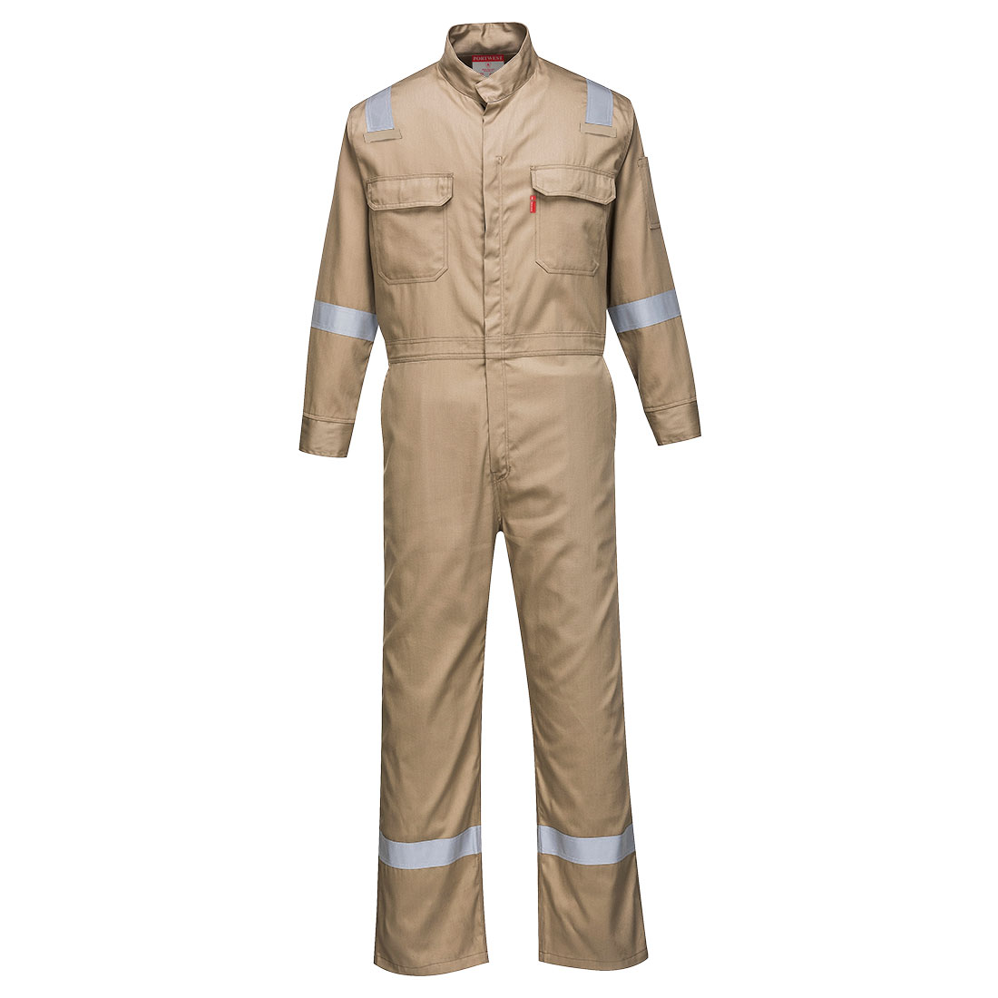 FR94 Portwest® Bizflame® 88/12 Iona Flame Resistant Work Coveralls - Khaki